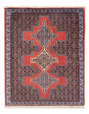 Alfombra persa - Clásica - 103 x 75 cm - azul oscuro