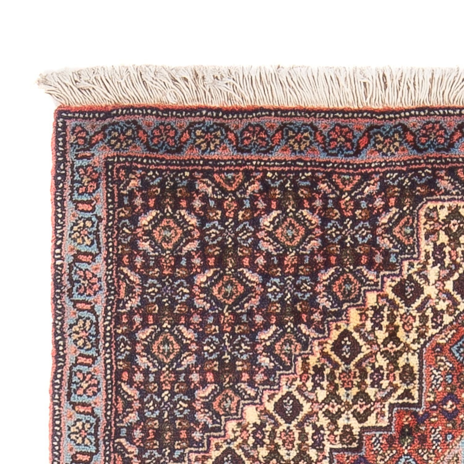 Alfombra persa - Clásica - 105 x 72 cm - azul oscuro