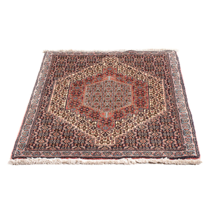 Alfombra persa - Clásica - 105 x 72 cm - azul oscuro