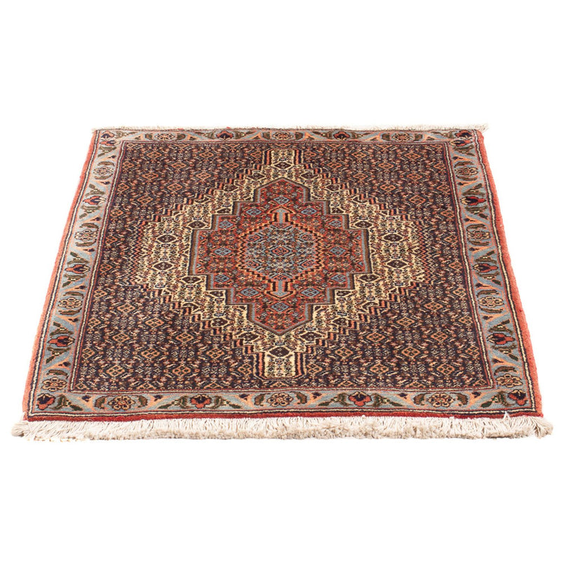 Alfombra persa - Clásica - 100 x 72 cm - azul oscuro