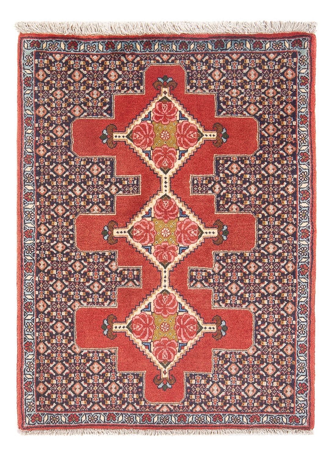 Alfombra persa - Clásica - 102 x 75 cm - rojo