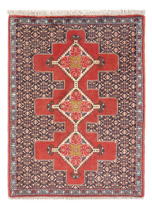 Alfombra persa - Clásica - 102 x 75 cm - rojo