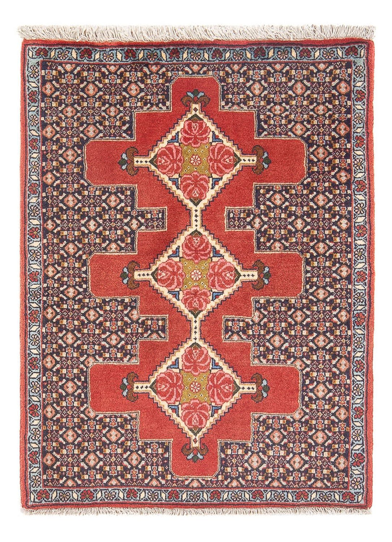 Alfombra persa - Clásica - 102 x 75 cm - rojo