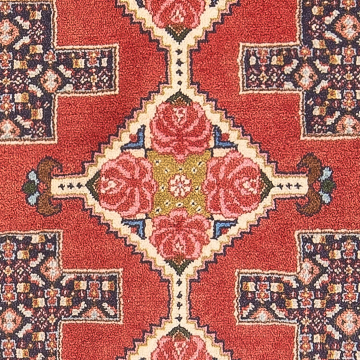 Alfombra persa - Clásica - 102 x 75 cm - rojo