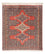 Alfombra persa - Clásica - 96 x 80 cm - rojo