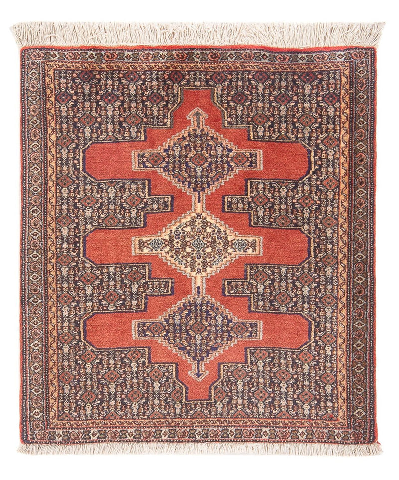 Alfombra persa - Clásica - 96 x 80 cm - rojo