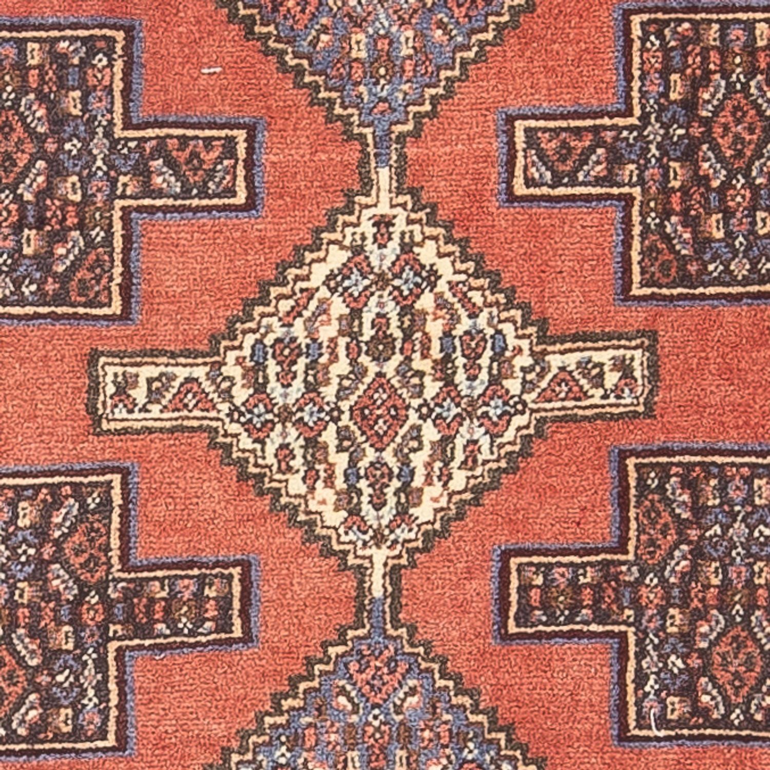 Alfombra persa - Clásica - 100 x 77 cm - rojo