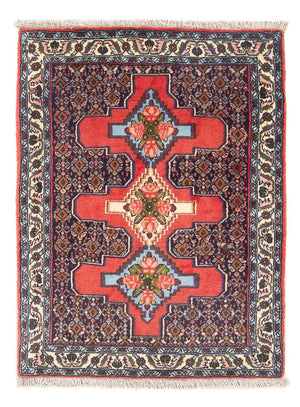 Alfombra persa - Clásica - 105 x 75 cm - azul oscuro
