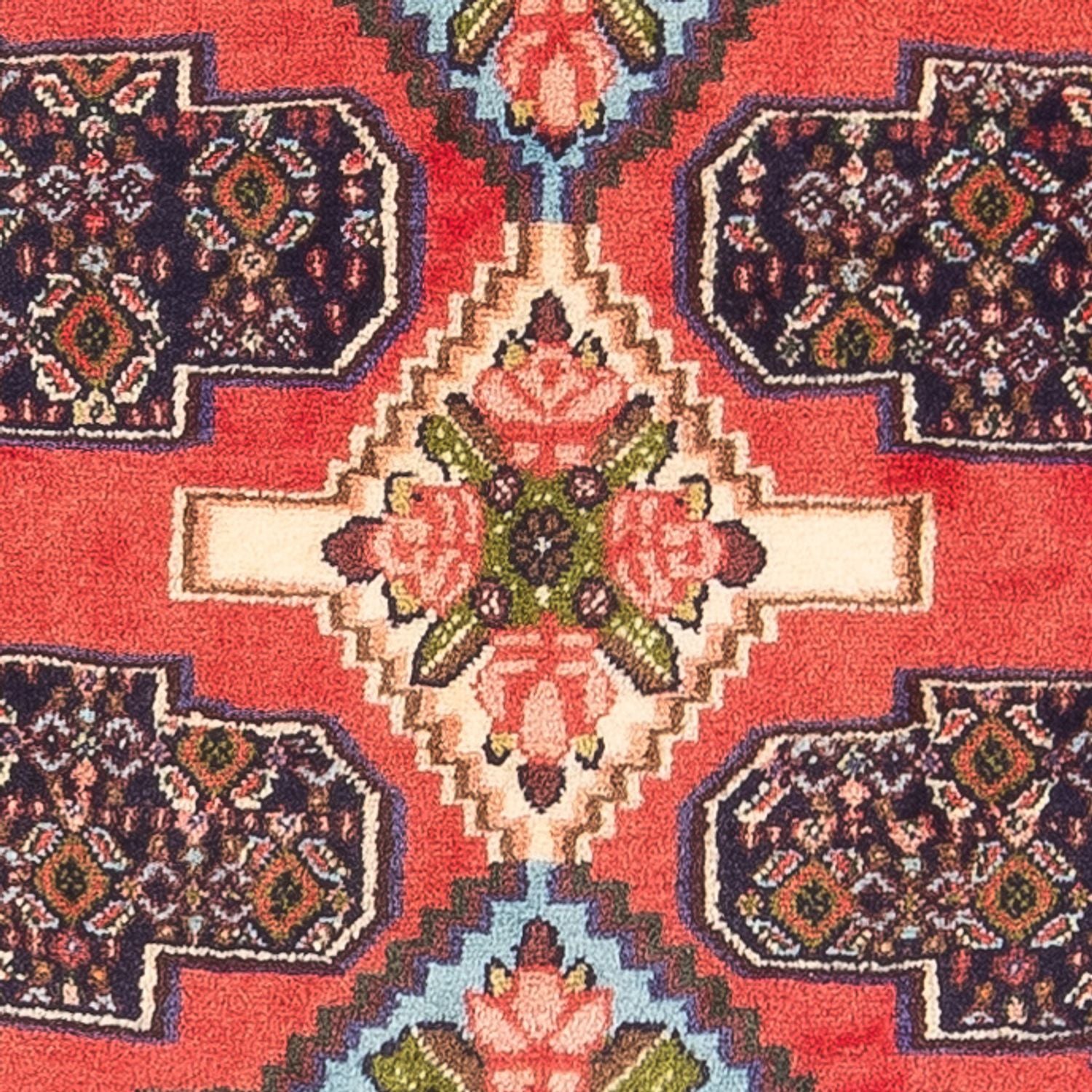 Alfombra persa - Clásica - 105 x 75 cm - azul oscuro