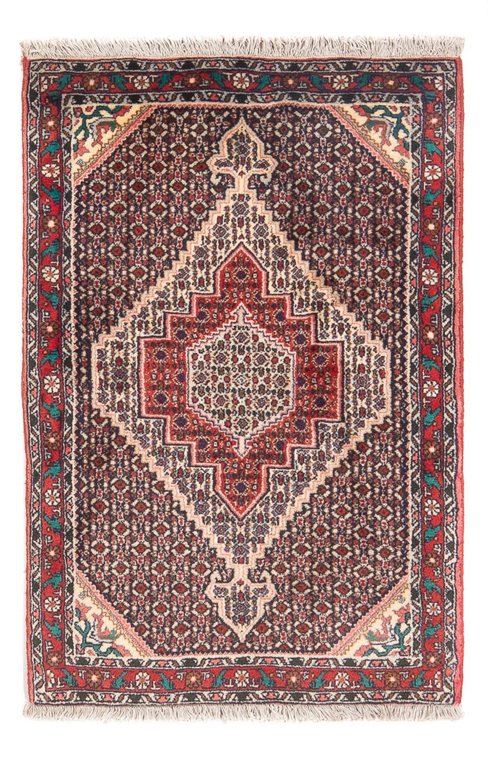 Alfombra persa - Clásica - 110 x 70 cm - azul oscuro