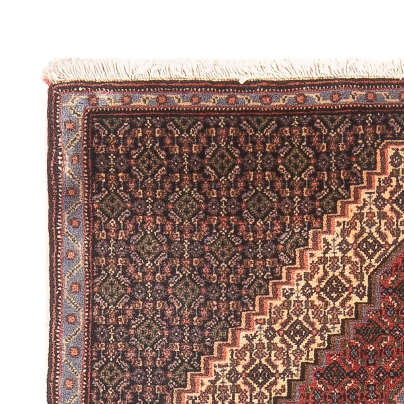 Alfombra persa - Clásica - 108 x 72 cm - azul oscuro