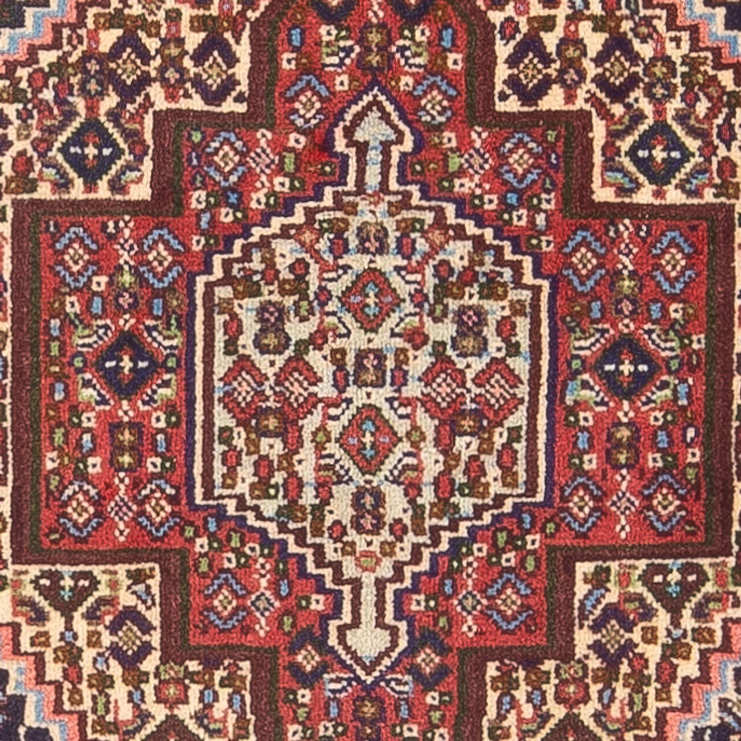 Alfombra persa - Clásica - 105 x 74 cm - azul oscuro