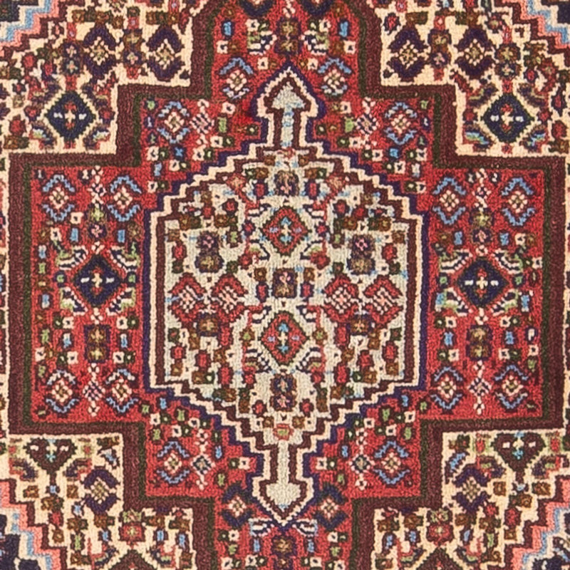 Alfombra persa - Clásica - 105 x 74 cm - azul oscuro