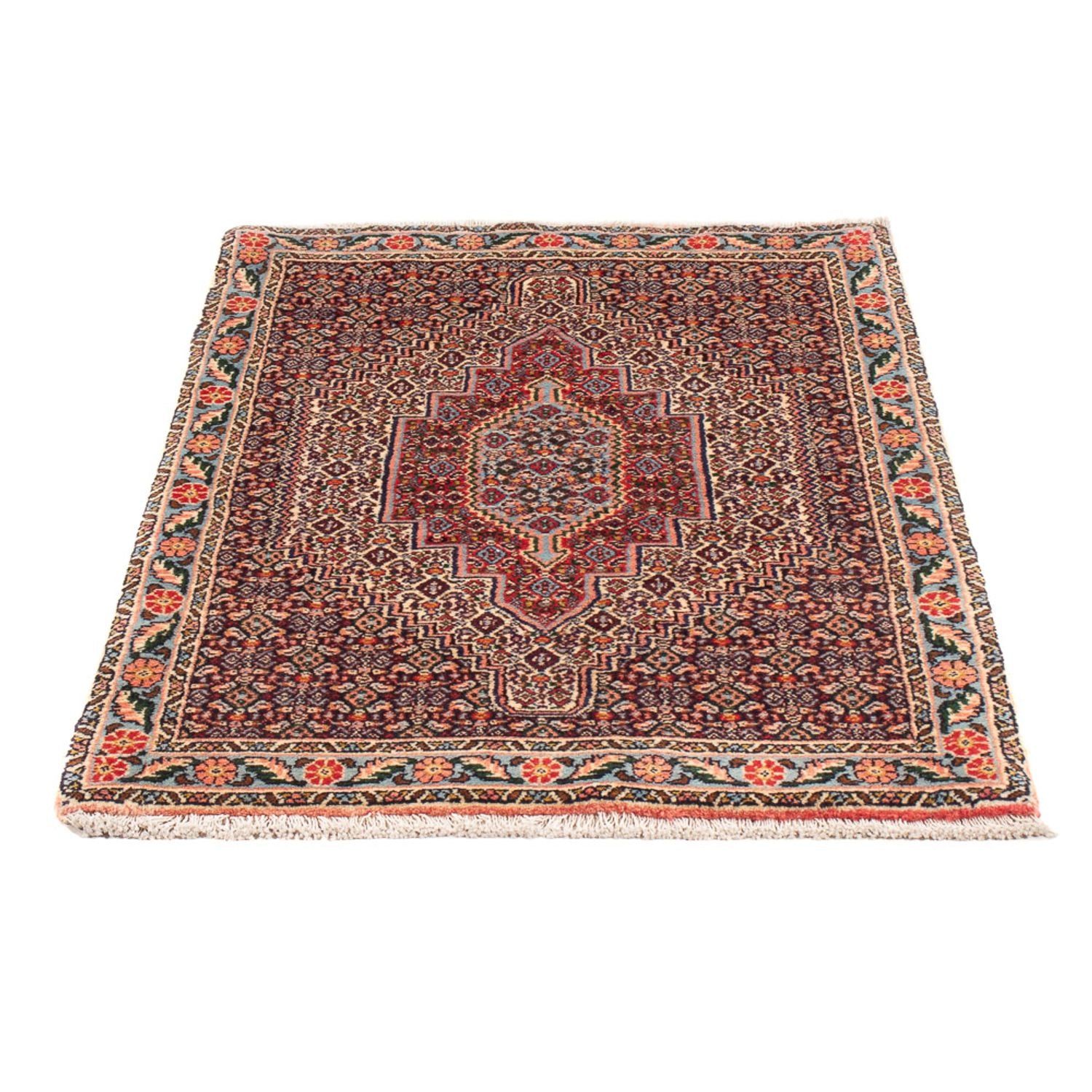 Alfombra persa - Clásica - 112 x 74 cm - azul oscuro