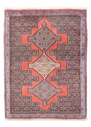 Alfombra persa - Clásica - 107 x 75 cm - rojo