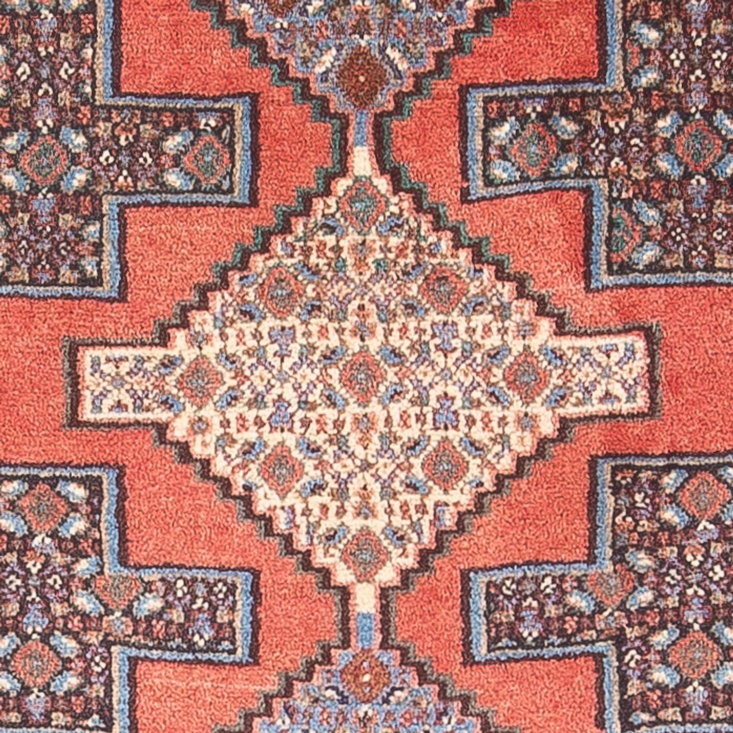 Alfombra persa - Clásica - 107 x 75 cm - rojo