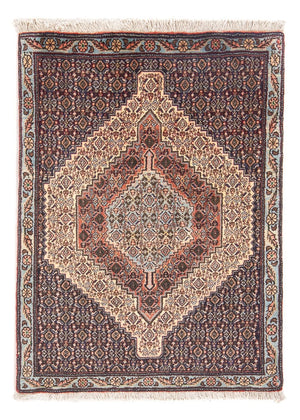 Alfombra persa - Clásica - 103 x 72 cm - azul oscuro