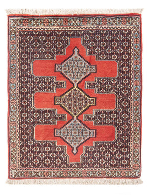 Alfombra persa - Clásica - 102 x 76 cm - azul oscuro