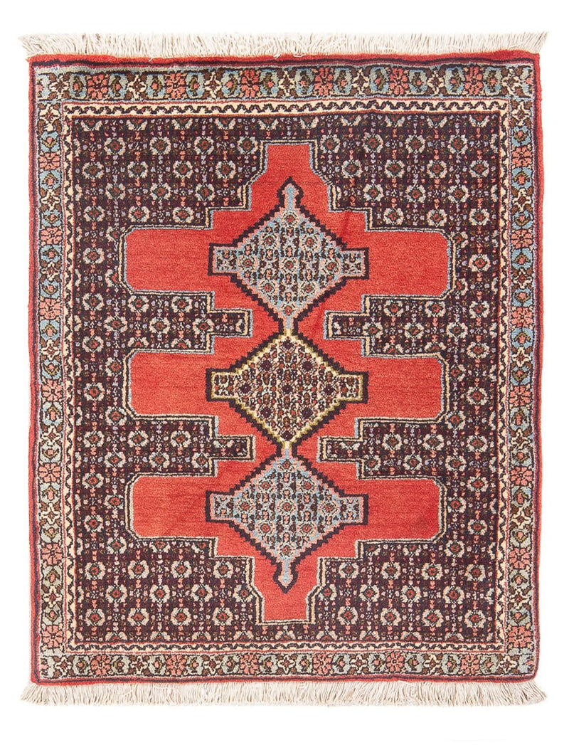 Alfombra persa - Clásica - 102 x 76 cm - azul oscuro
