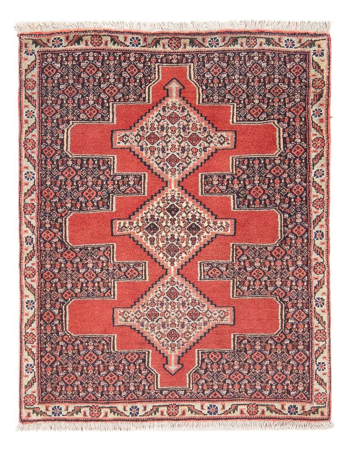 Alfombra persa - Clásica - 98 x 72 cm - rojo
