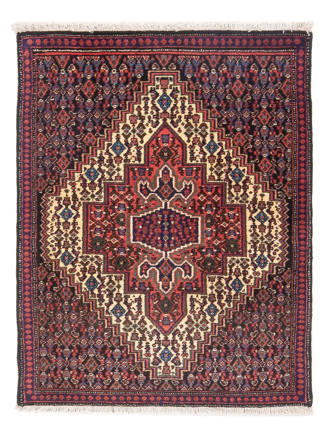 Alfombra persa - Clásica - 96 x 70 cm - crema