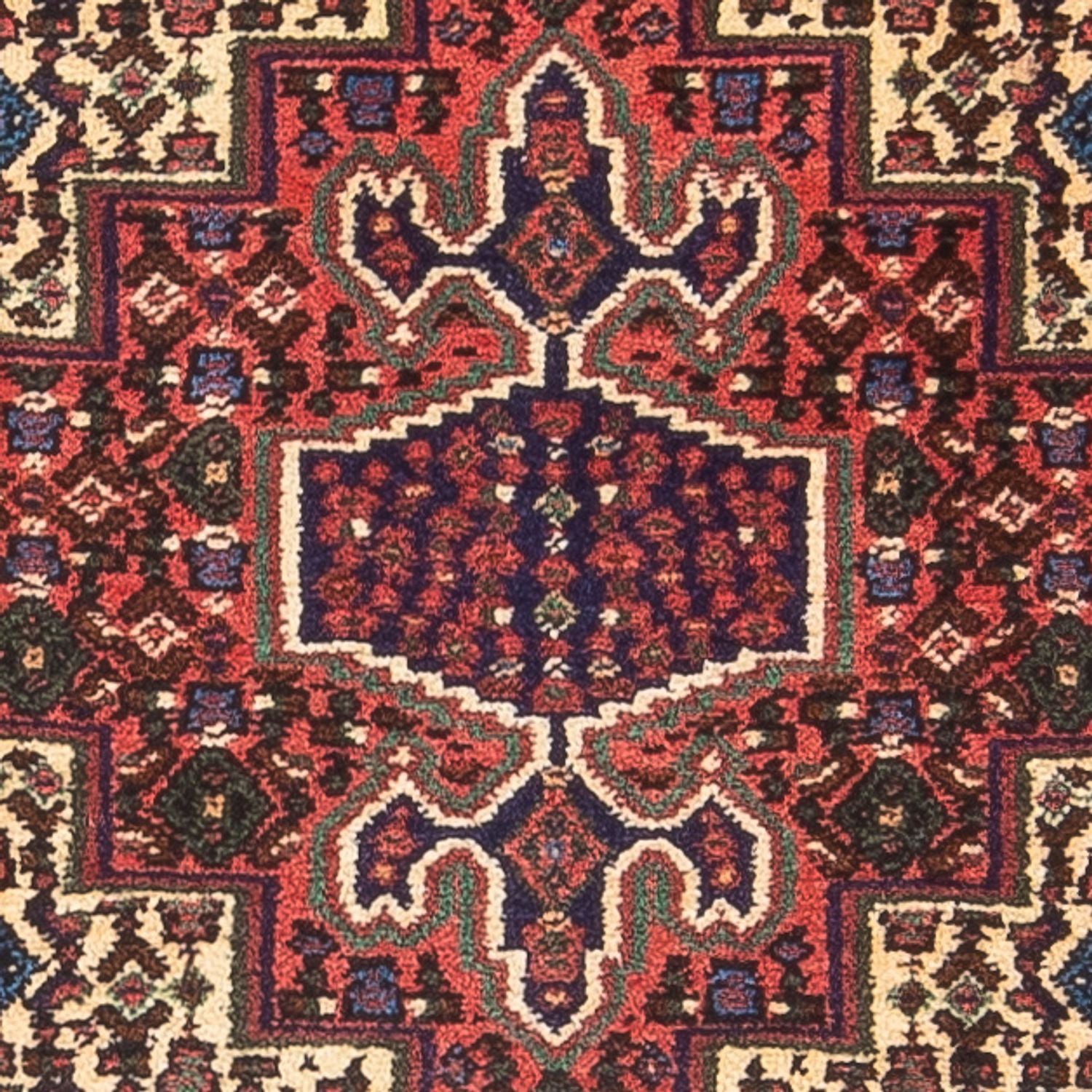 Alfombra persa - Clásica - 96 x 70 cm - crema