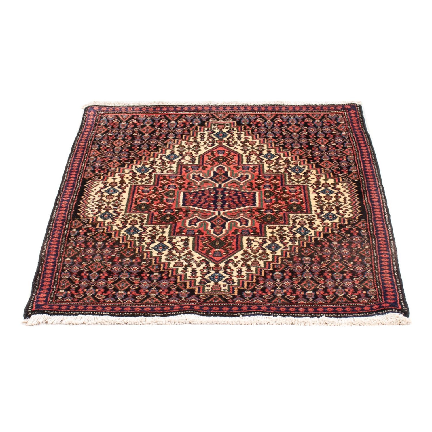Alfombra persa - Clásica - 96 x 70 cm - crema