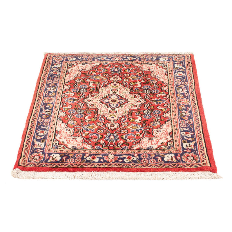 Alfombra persa - Keshan - 88 x 72 cm - rojo
