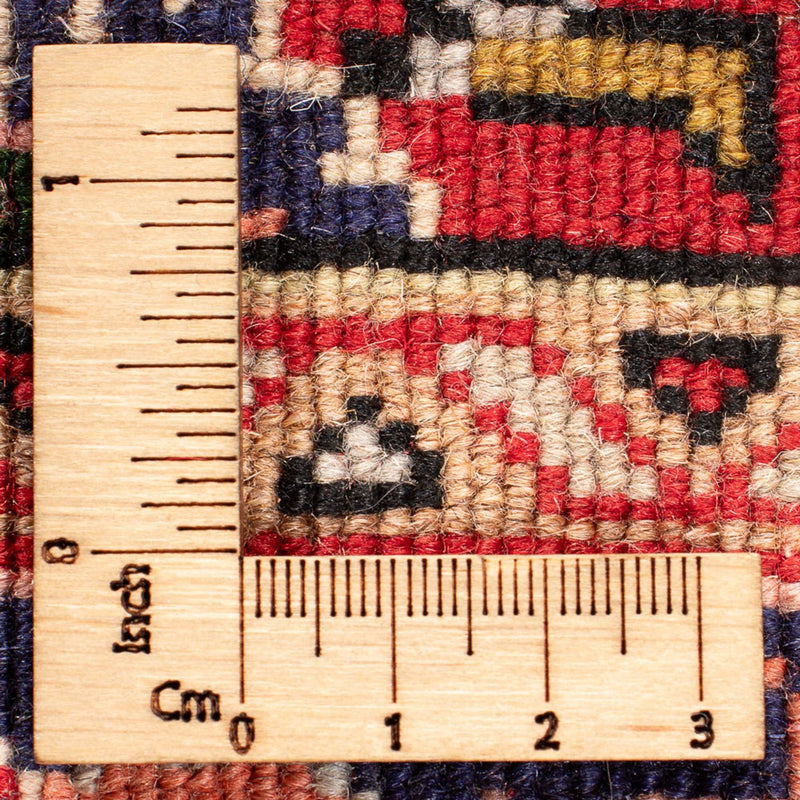 Alfombra persa - Keshan - 88 x 72 cm - rojo