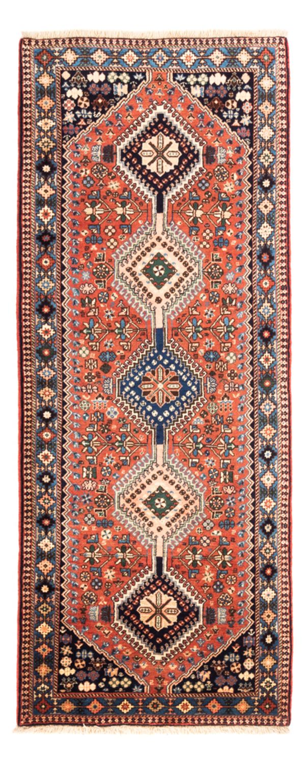 Alfombra de pasillo Alfombra persa - Nómada - 203 x 83 cm - rojo