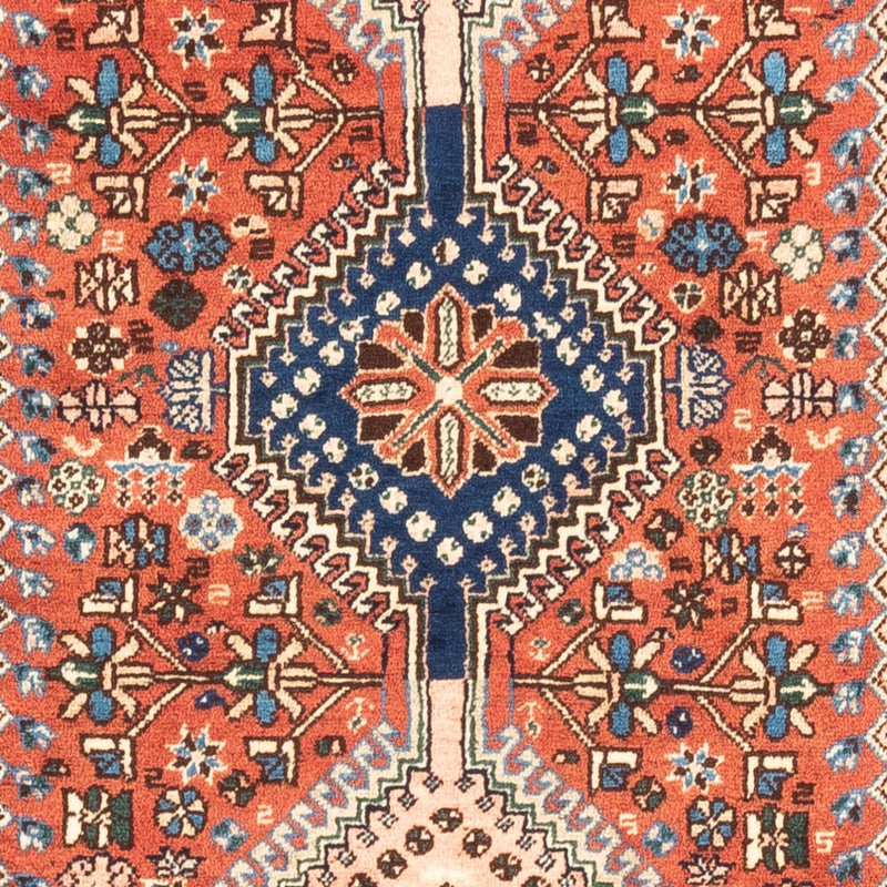 Alfombra de pasillo Alfombra persa - Nómada - 203 x 83 cm - rojo