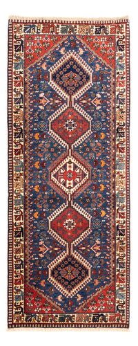 Alfombra de pasillo Alfombra persa - Nómada - 197 x 82 cm - azul claro