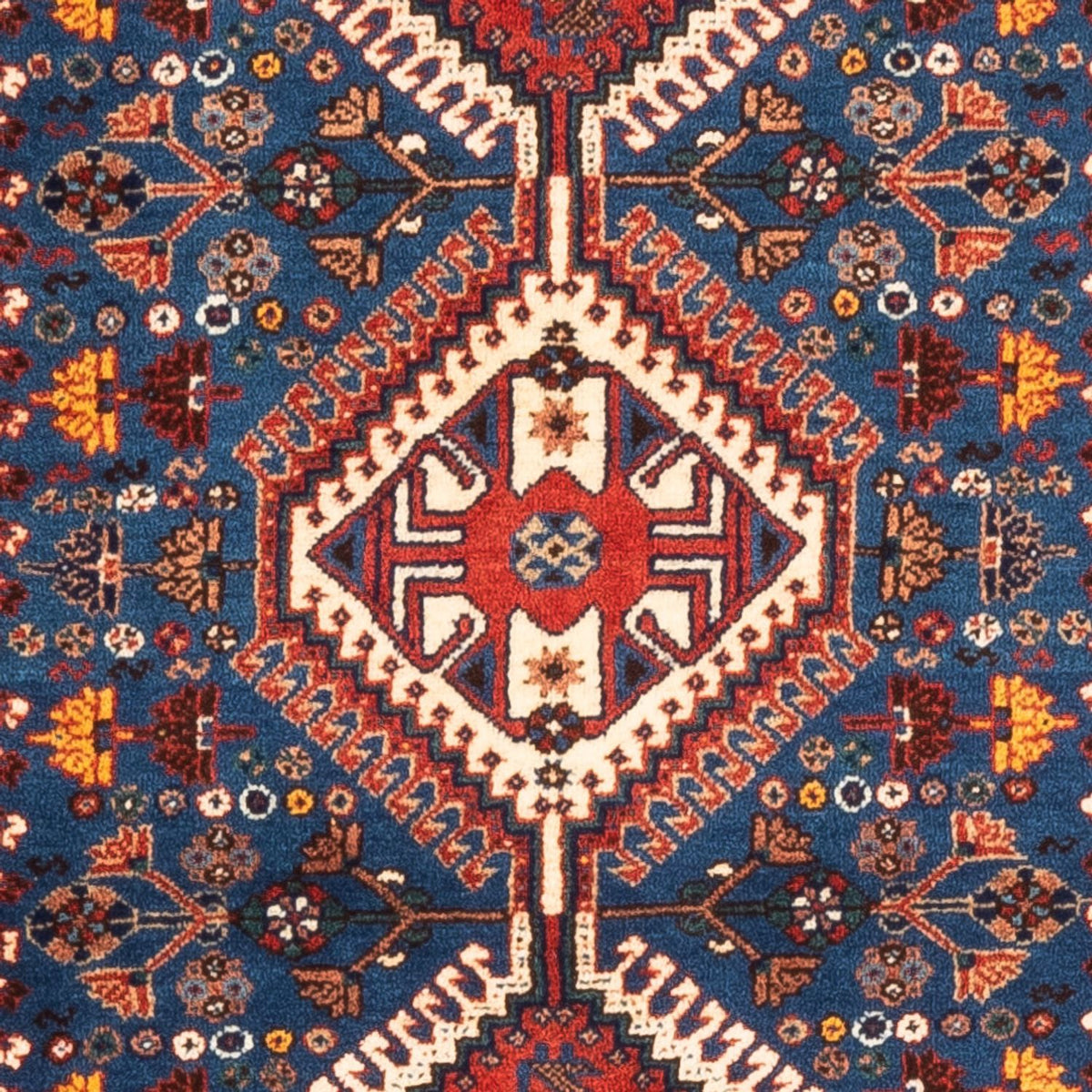 Alfombra de pasillo Alfombra persa - Nómada - 197 x 82 cm - azul claro