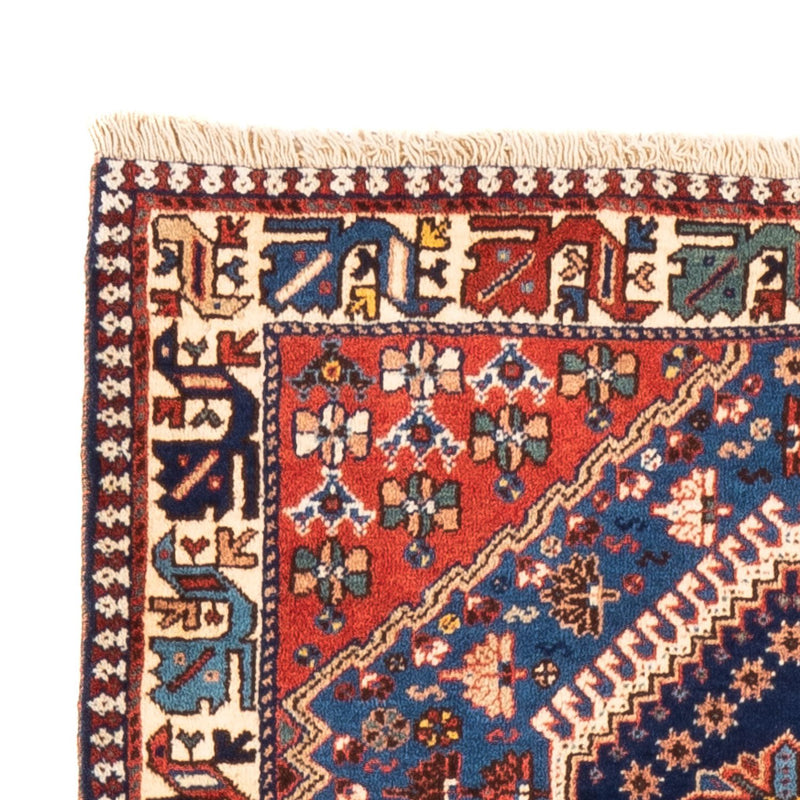 Alfombra de pasillo Alfombra persa - Nómada - 197 x 82 cm - azul claro