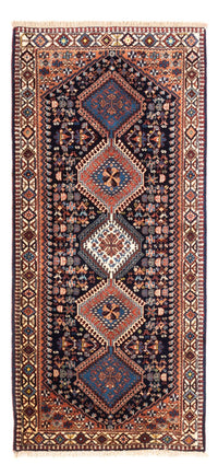 Alfombra de pasillo Alfombra persa - Nómada - 182 x 84 cm - azul oscuro