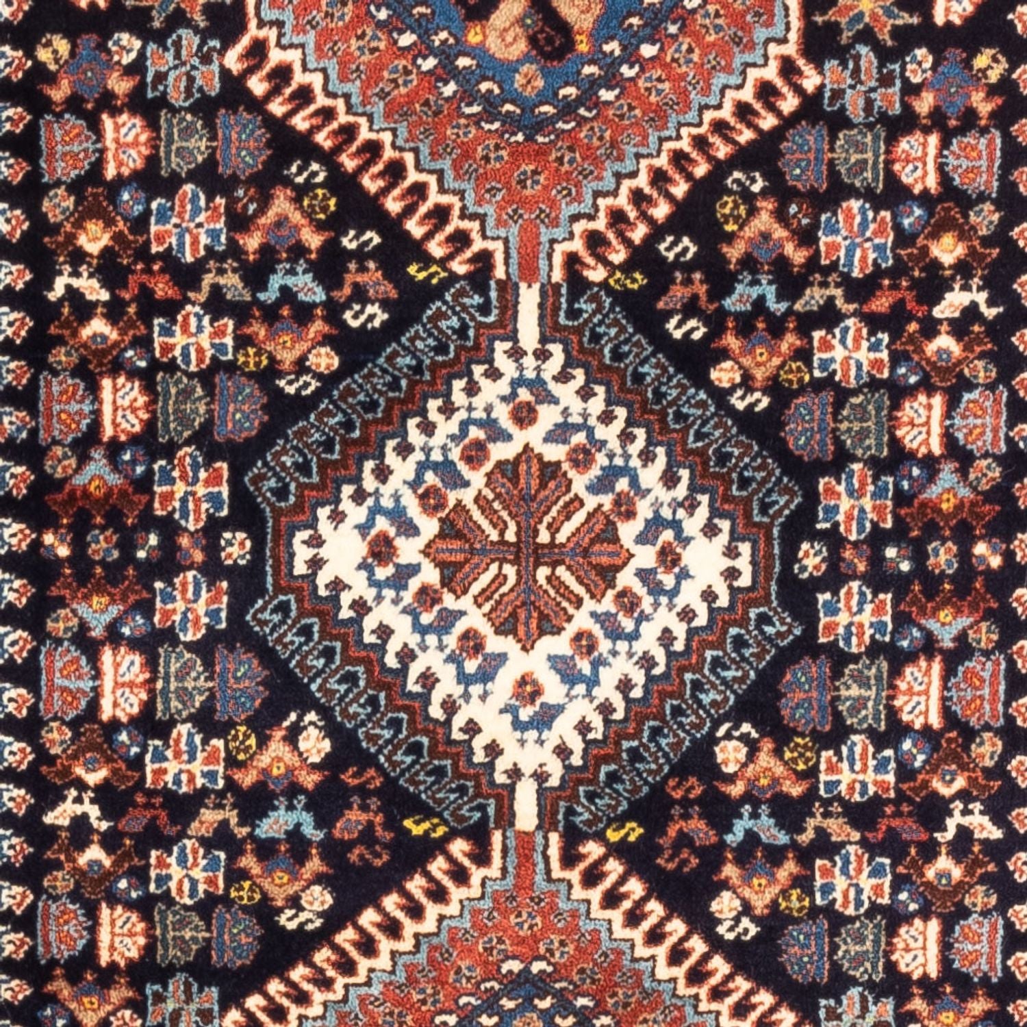 Alfombra de pasillo Alfombra persa - Nómada - 182 x 84 cm - azul oscuro