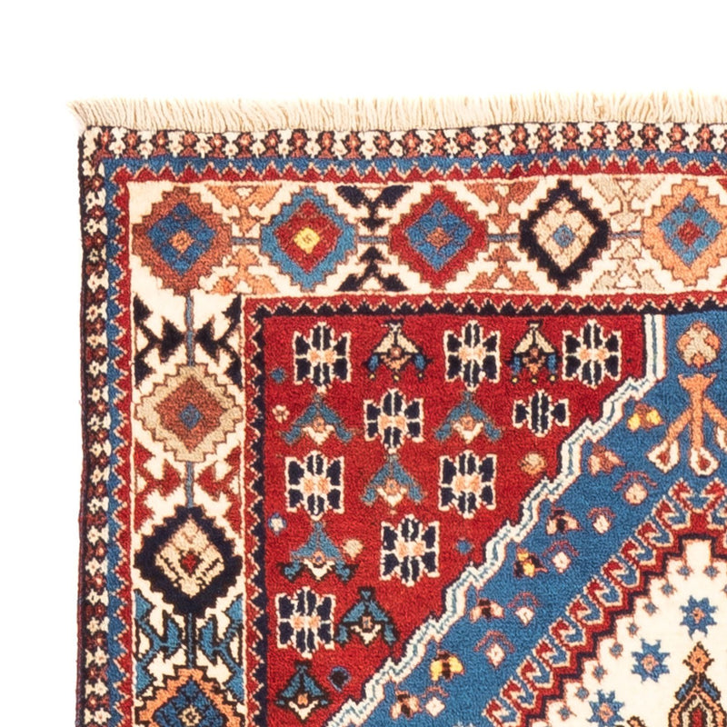 Alfombra de pasillo Alfombra persa - Nómada - 200 x 84 cm - azul claro