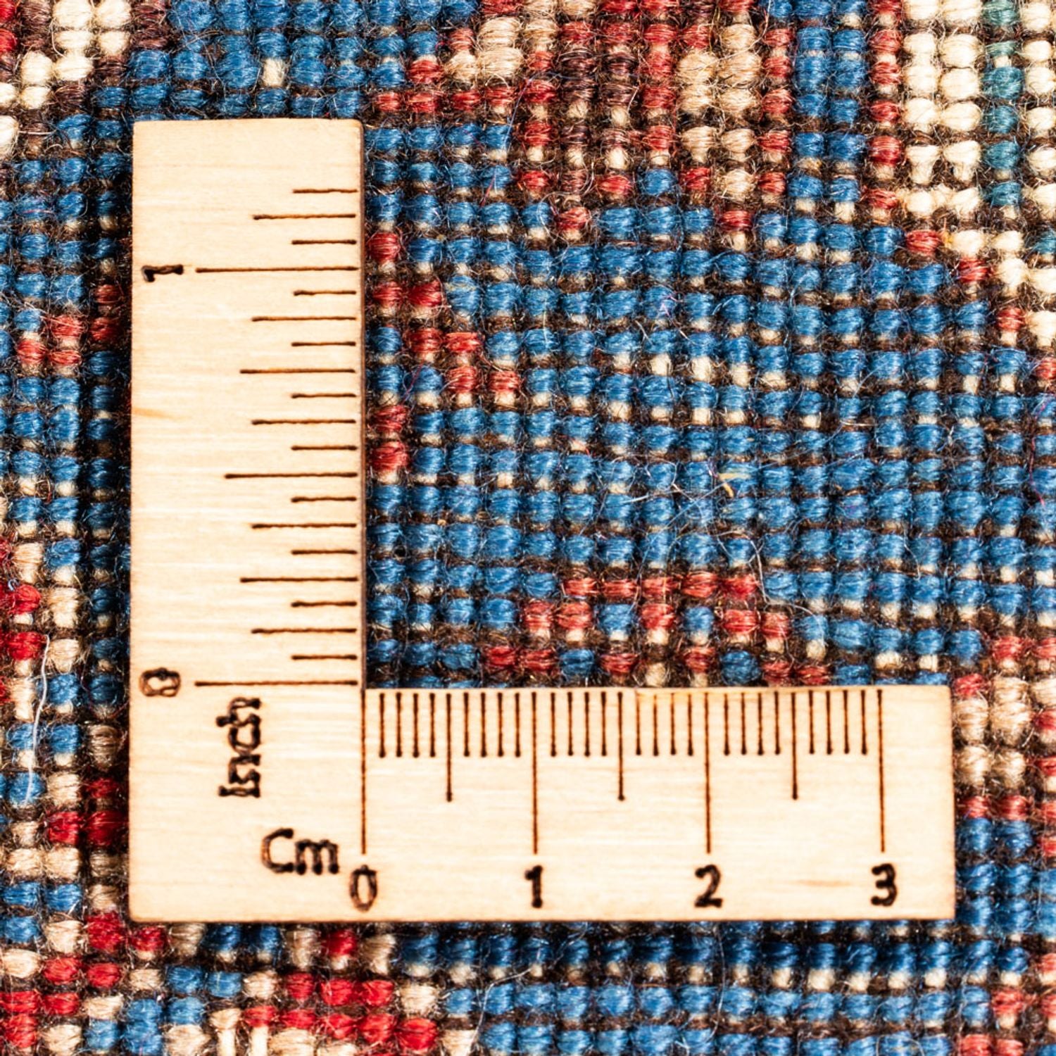 Alfombra de pasillo Alfombra persa - Nómada - 200 x 84 cm - azul claro