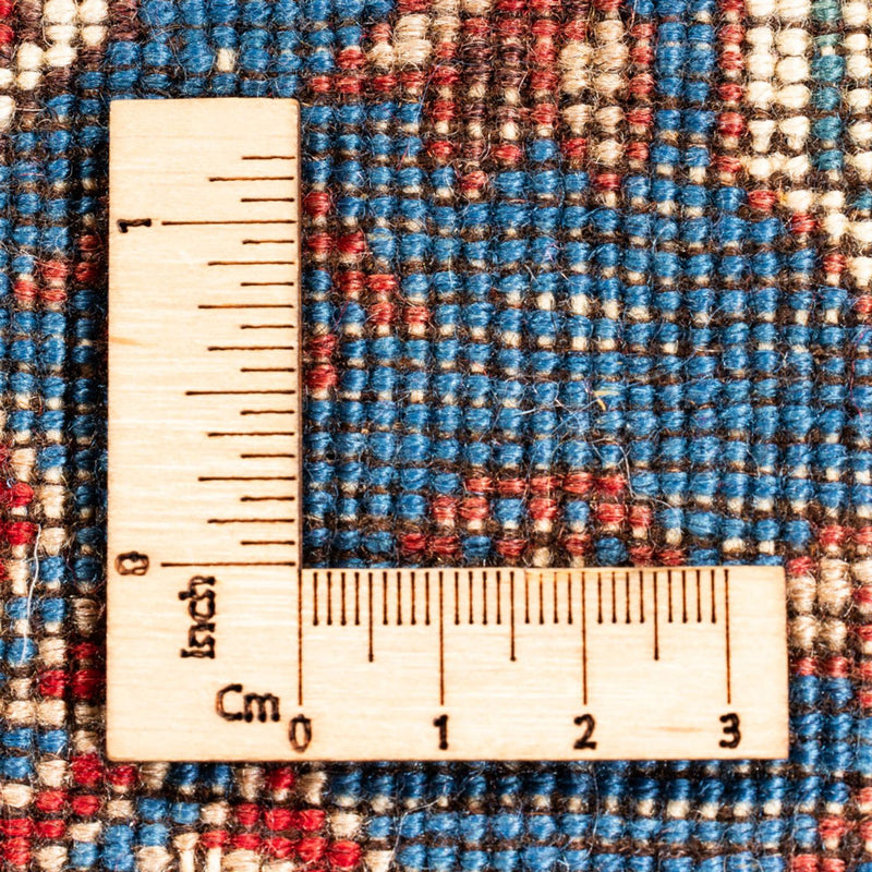Alfombra de pasillo Alfombra persa - Nómada - 200 x 84 cm - azul claro