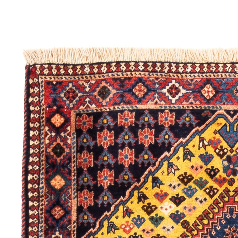 Alfombra de pasillo Alfombra persa - Nómada - 193 x 82 cm - amarillo
