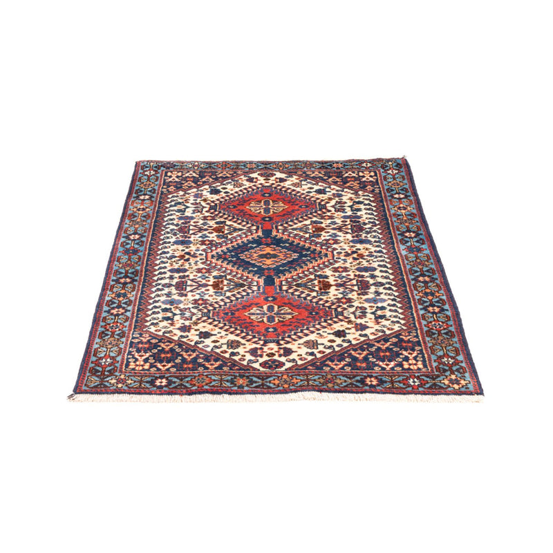 Alfombra persa - Nómada - 116 x 74 cm - crema