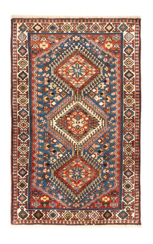 Alfombra persa - Nómada - 122 x 75 cm - azul