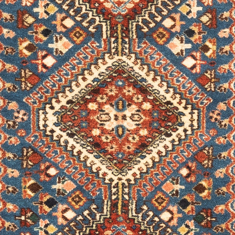 Alfombra persa - Nómada - 122 x 75 cm - azul