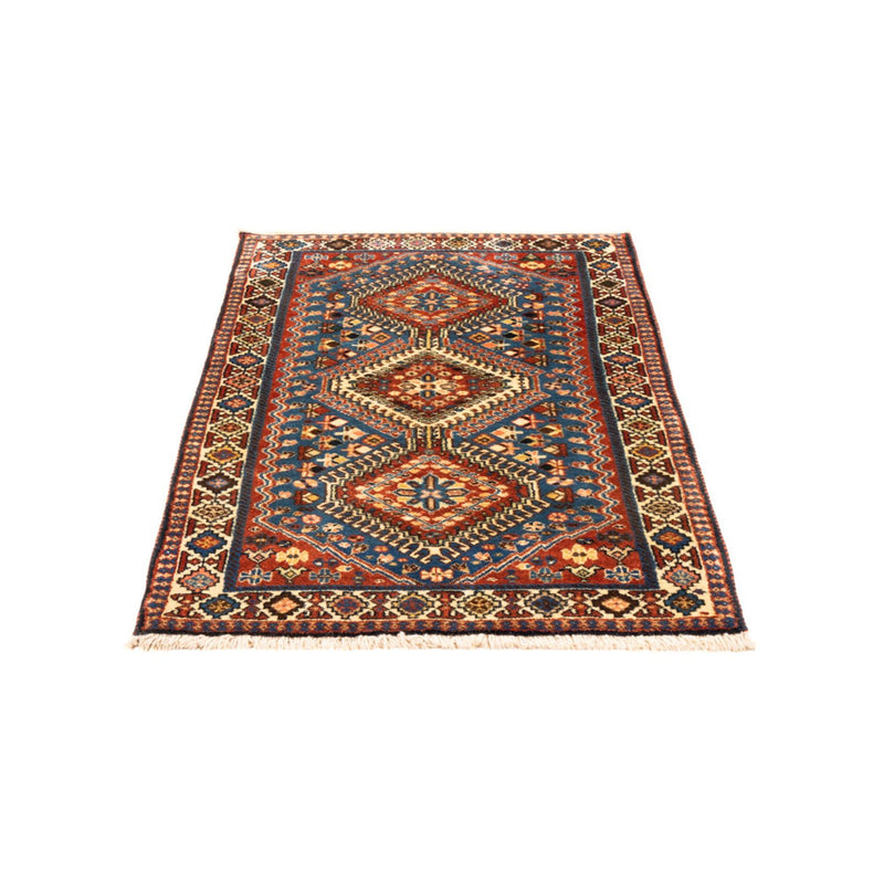 Alfombra persa - Nómada - 122 x 75 cm - azul