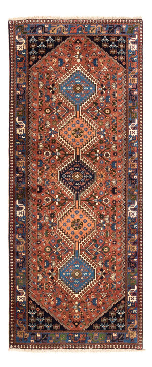 Alfombra de pasillo Alfombra persa - Nómada - 192 x 80 cm - rojo
