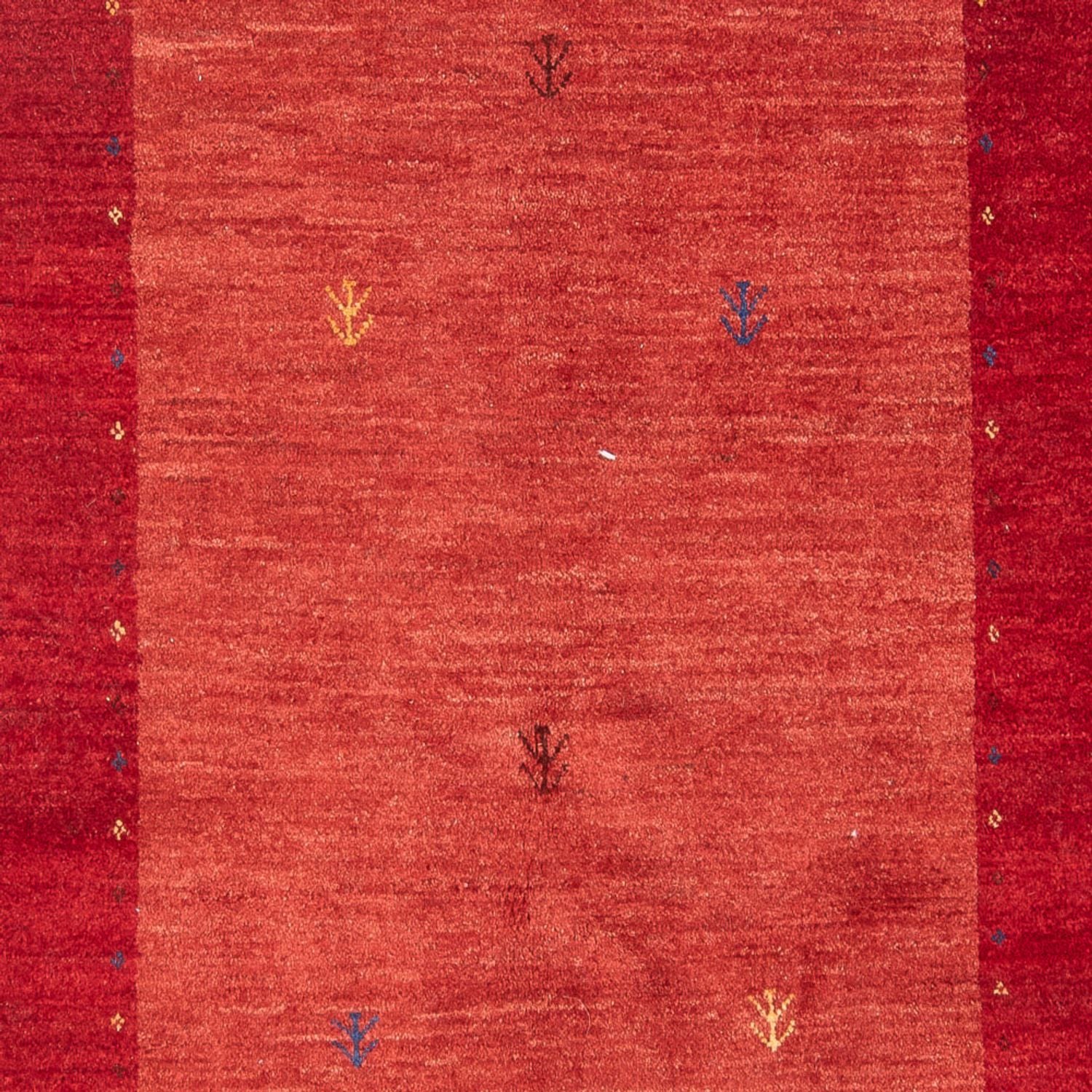 Alfombra Gabbeh - Persa - 200 x 154 cm - rojo