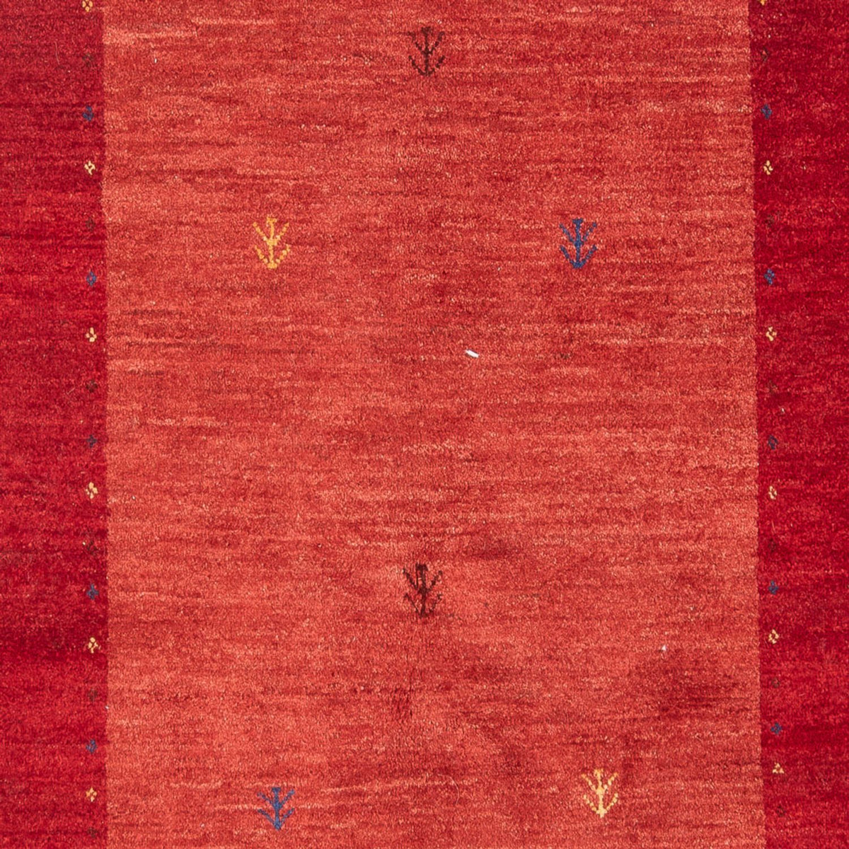 Alfombra Gabbeh - Persa - 200 x 154 cm - rojo