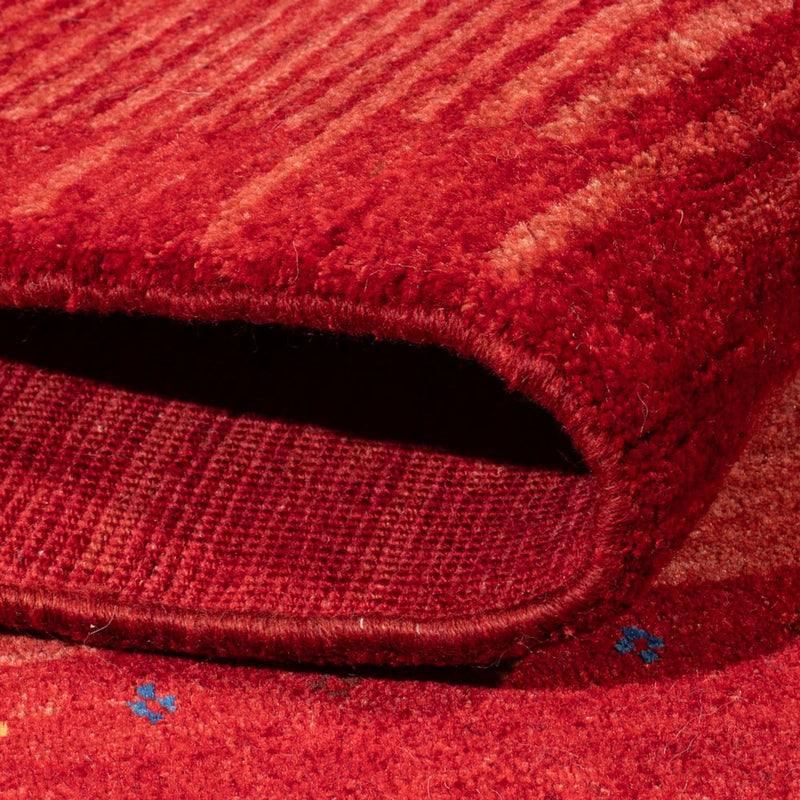 Alfombra Gabbeh - Persa - 200 x 154 cm - rojo