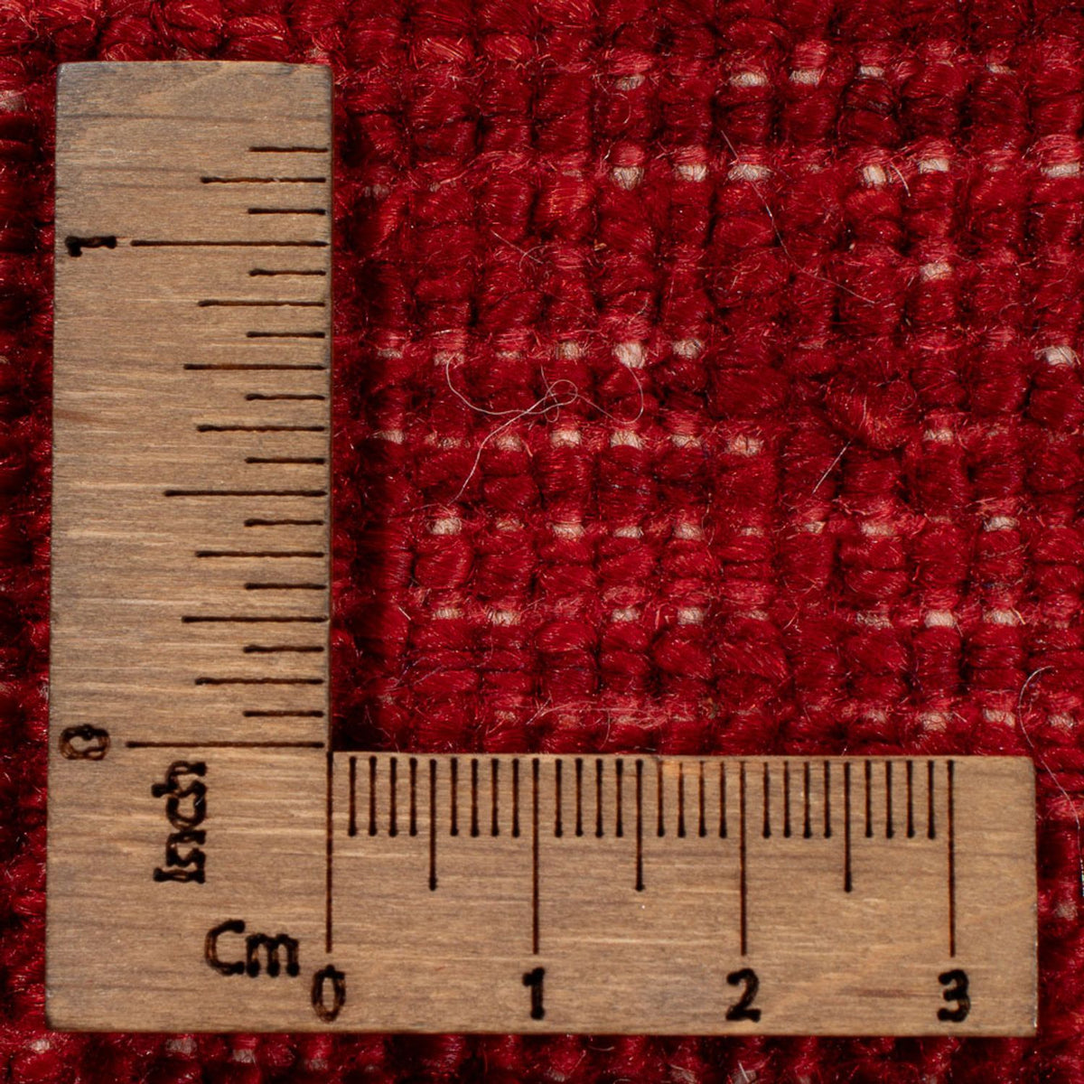 Alfombra Gabbeh - Persa - 182 x 150 cm - rojo