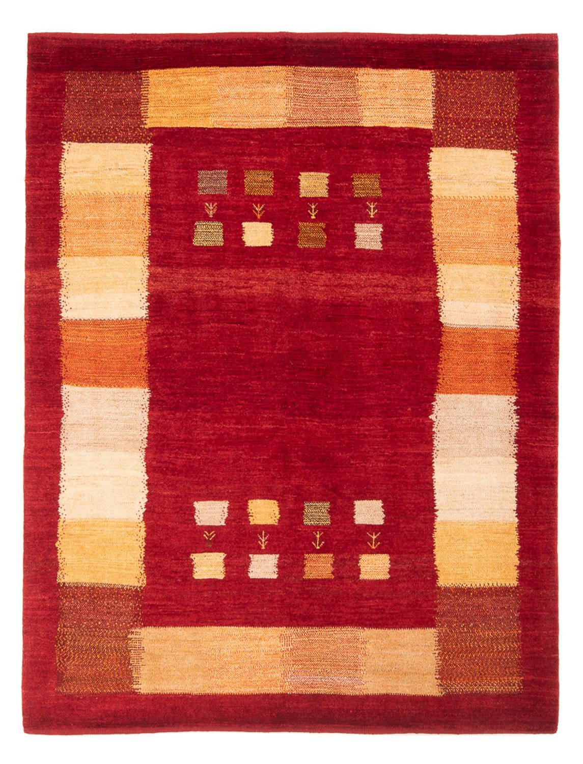 Alfombra Gabbeh - Persa - 200 x 158 cm - multicolor
